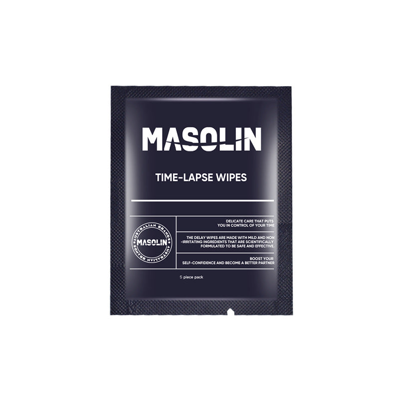 Men’s External Delay Wipe - For Intimate Use (2Pcs)